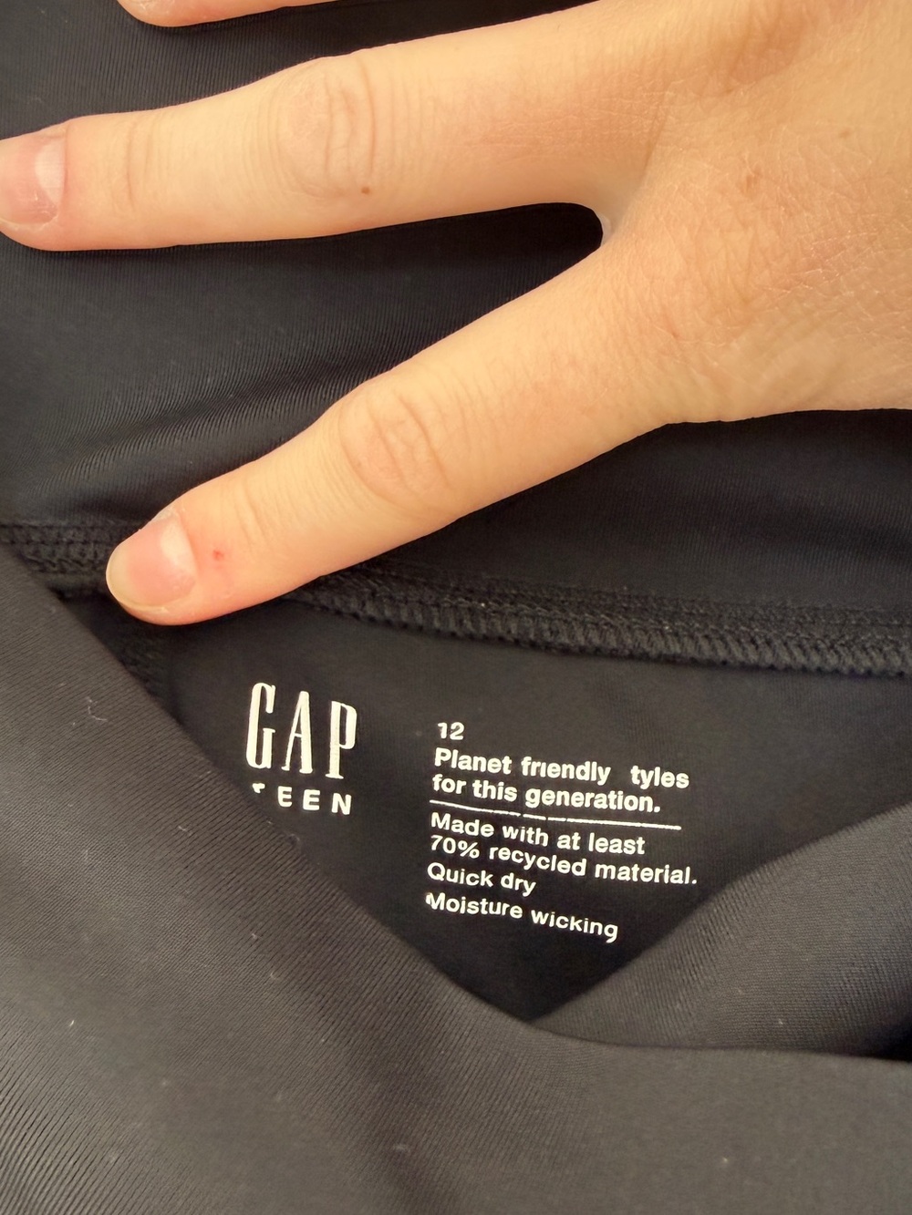 GAP Black Boot Cut Flare Pants - Picture 3 of 3